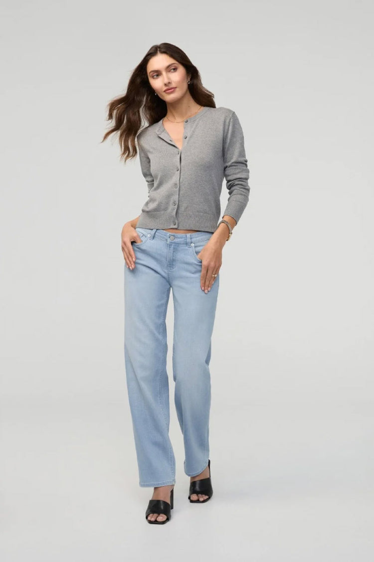 Performance Denim Mid Rise Straight - 30