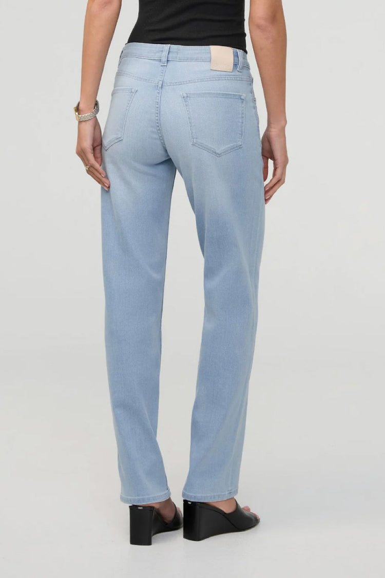 Performance Denim Mid Rise Straight - 30