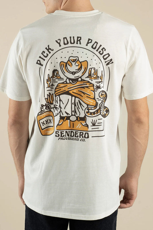 Pick Your Poison Tee - White