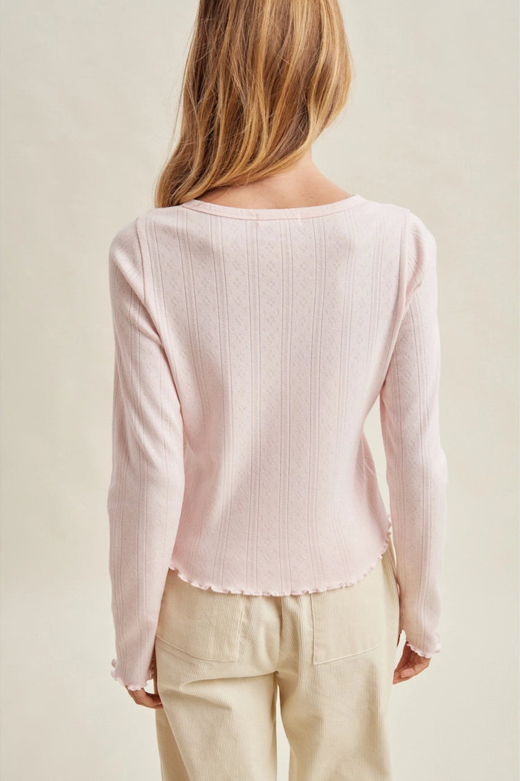 Pointelle Cardigan - BLS