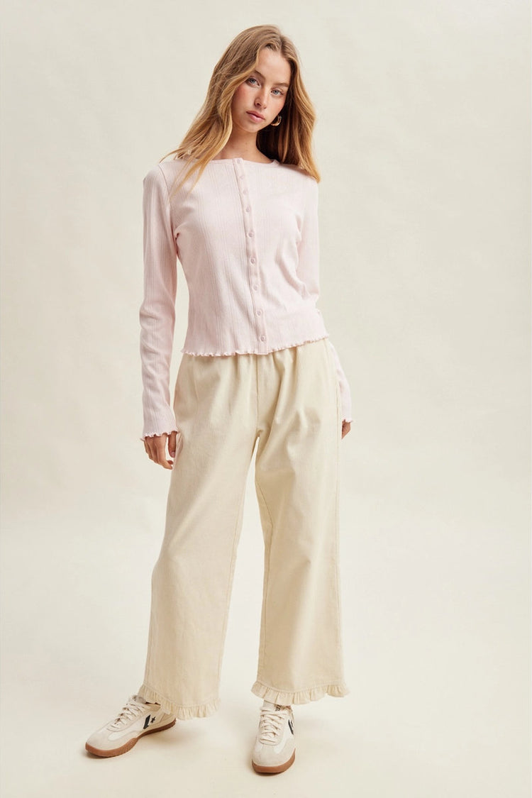 Pointelle Cardigan - BLS