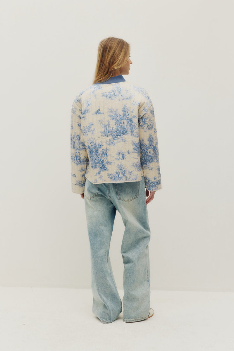 Porcelain Quilt Jacket - POR