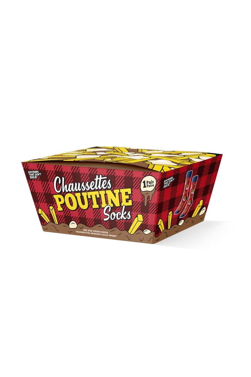 Poutine Socks - RED