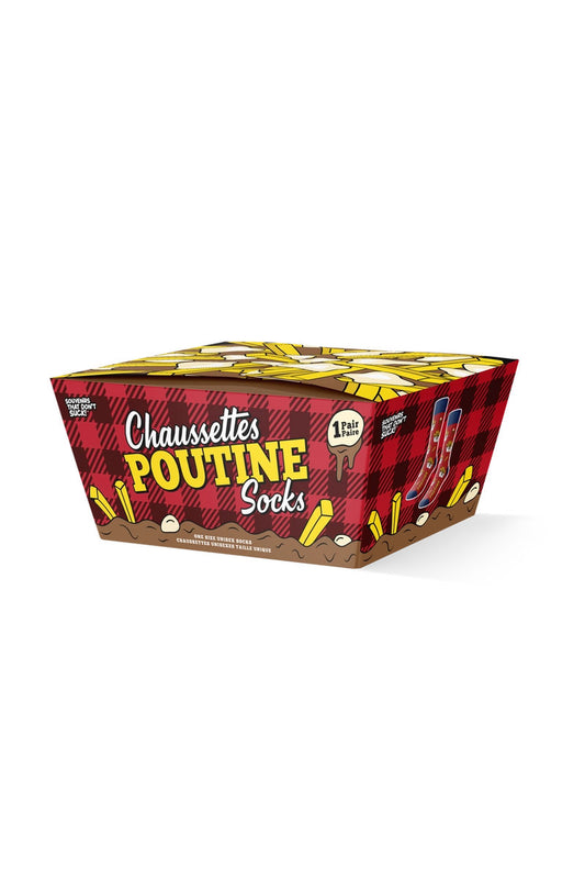 Poutine Socks - RED