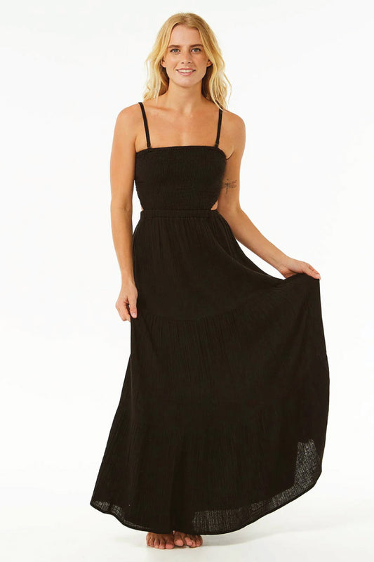 Premium Surf Maxi Dress - BLK