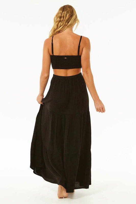 Premium Surf Maxi Dress - BLK