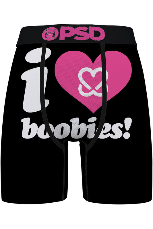 I Heart Boobies Boxer Brief - IHEA