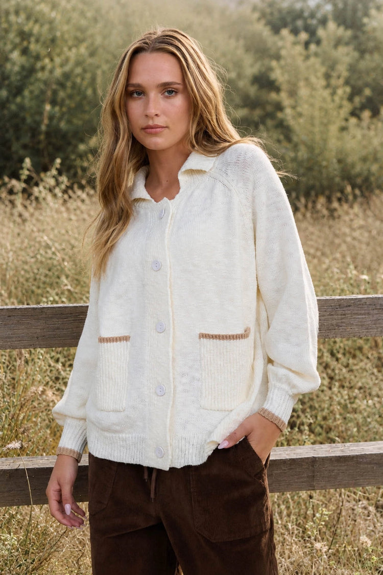 Puppy Jacquard Cardigan - IVR
