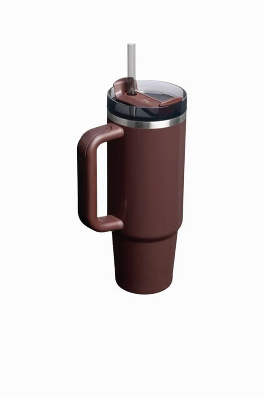 Quencher H2.0 Flowstate Tumbler 30 oz - Mahogany Gloss - MHG
