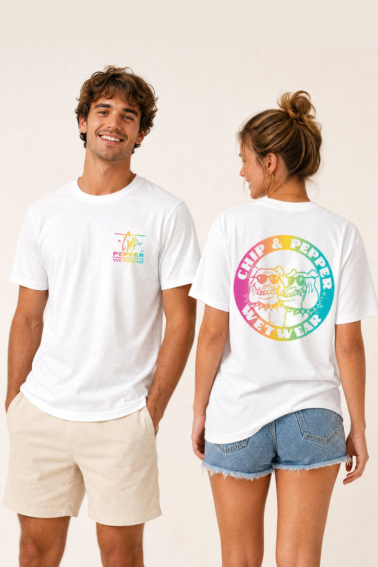 Unisex Quiet Riot Tee - White