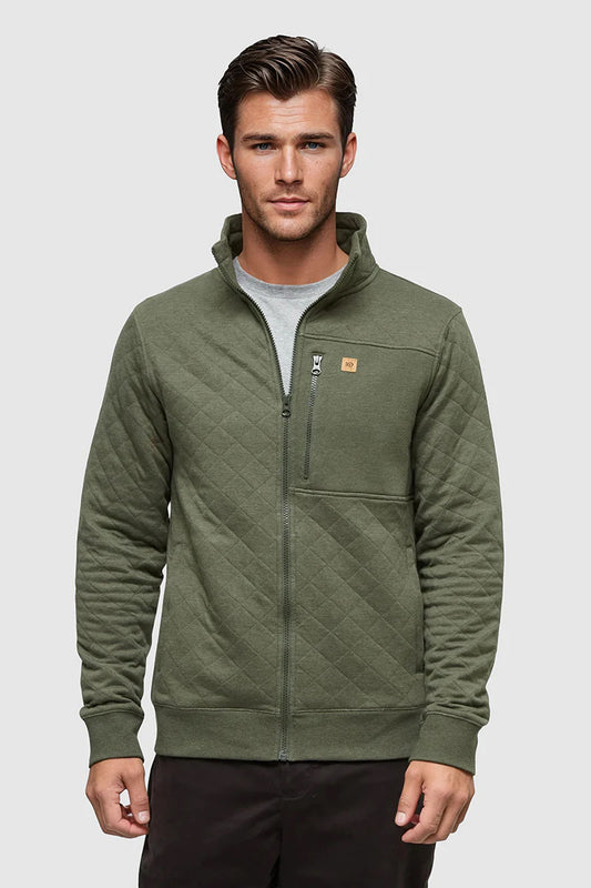 Quilted Full Zip Jacket - OLV