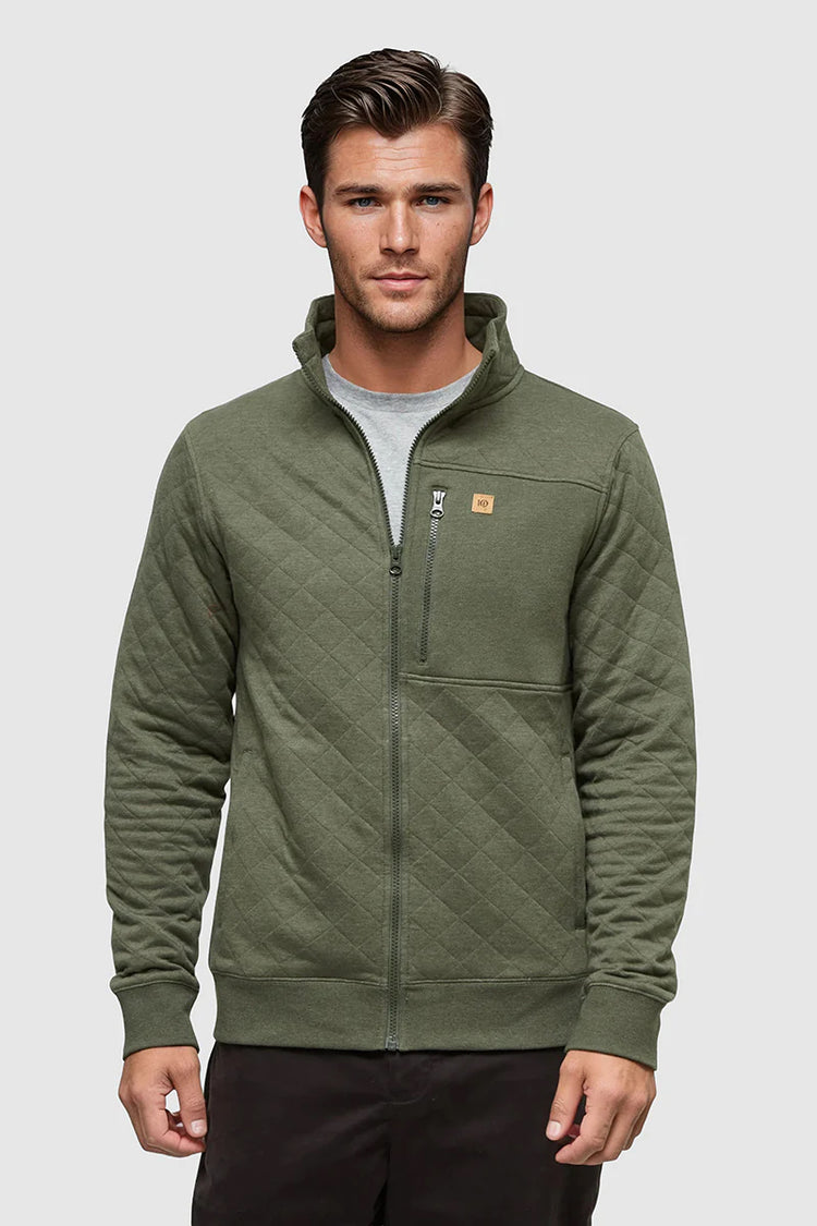 Quilted Full Zip Jacket - OLV