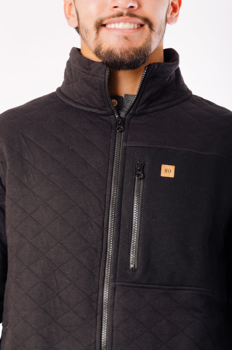 Quilted Full Zip