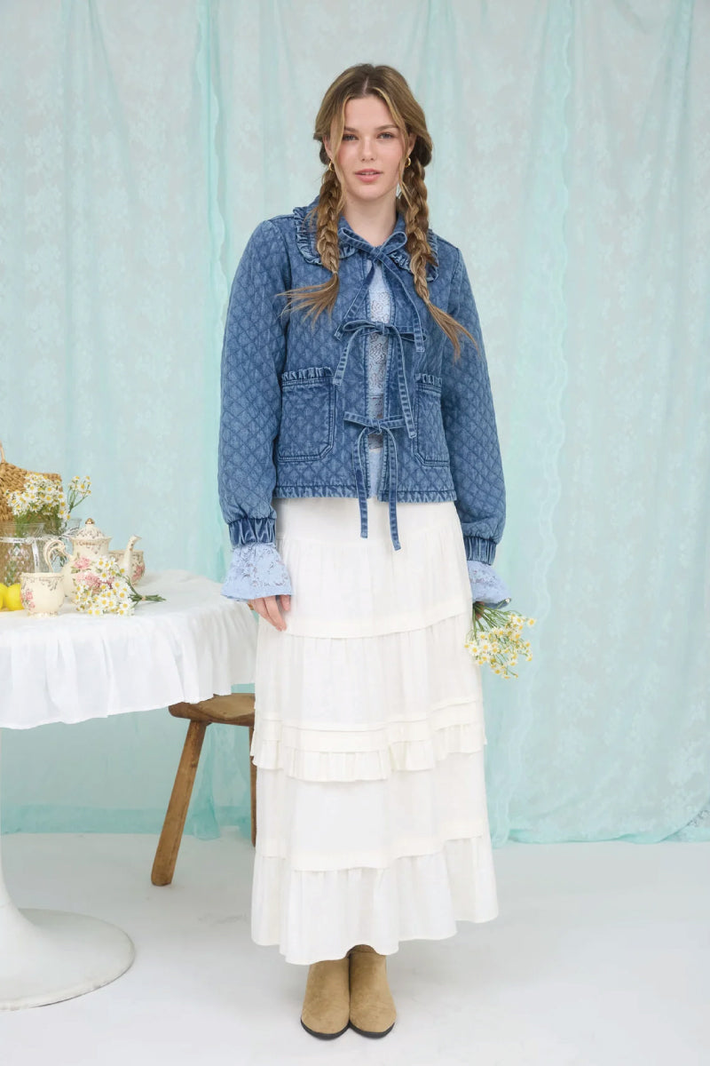 Quilted Tie Jacket - DNM
