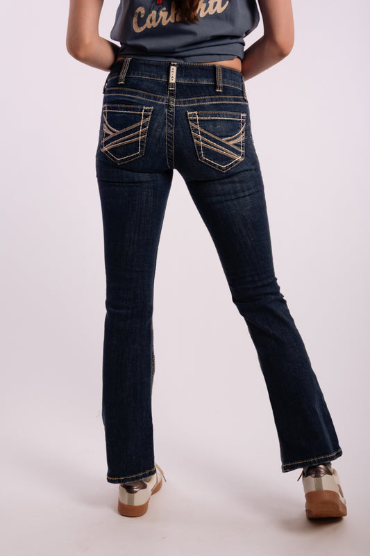 R.E.A.L Perfect Rise Lexie Bootcut Jeans - 33