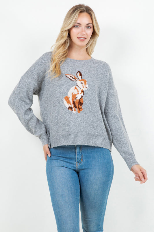 Rabbit Crew Sweater - CHR