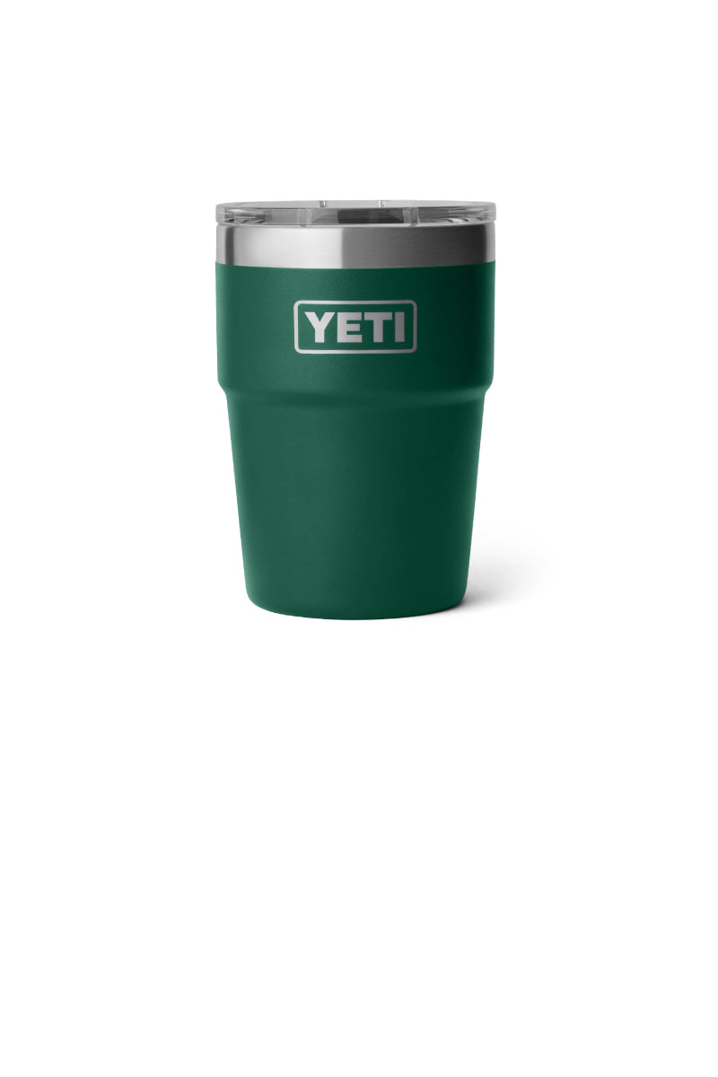 Rambler 16 oz Stackable Cup - Black Forest Green - BFG
