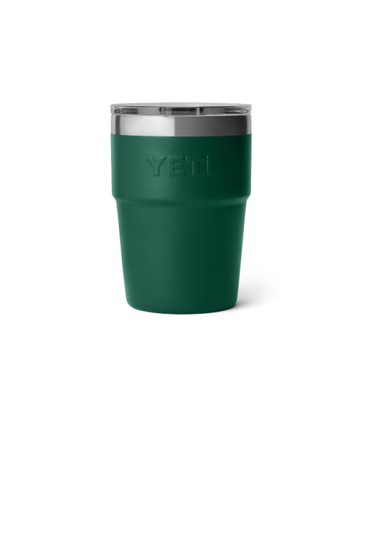 Rambler 16 oz Stackable Cup - Black Forest Green - BFG