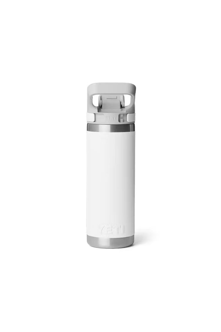 Rambler 18 oz Bottle with Flip Chug Cap - White - White