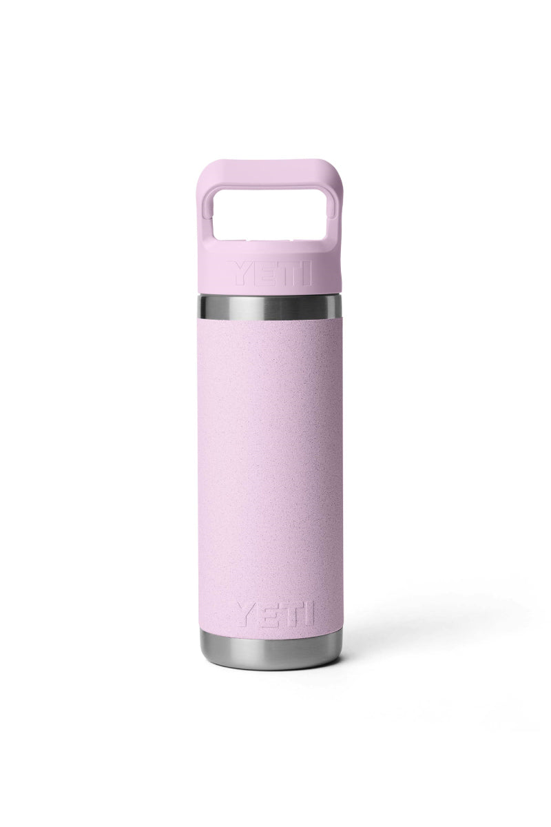 Rambler 18 oz Straw Bottle - Cherry Blossom - CHB