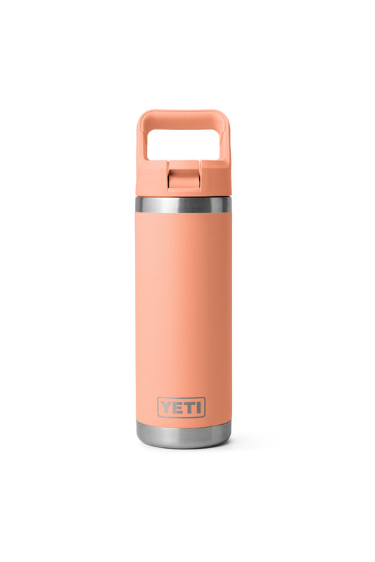 Rambler 18 oz Straw Bottle - Lowcountry Peach - LCP