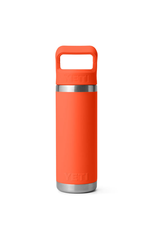 Rambler 18 oz Straw Bottle - Papaya - PAP