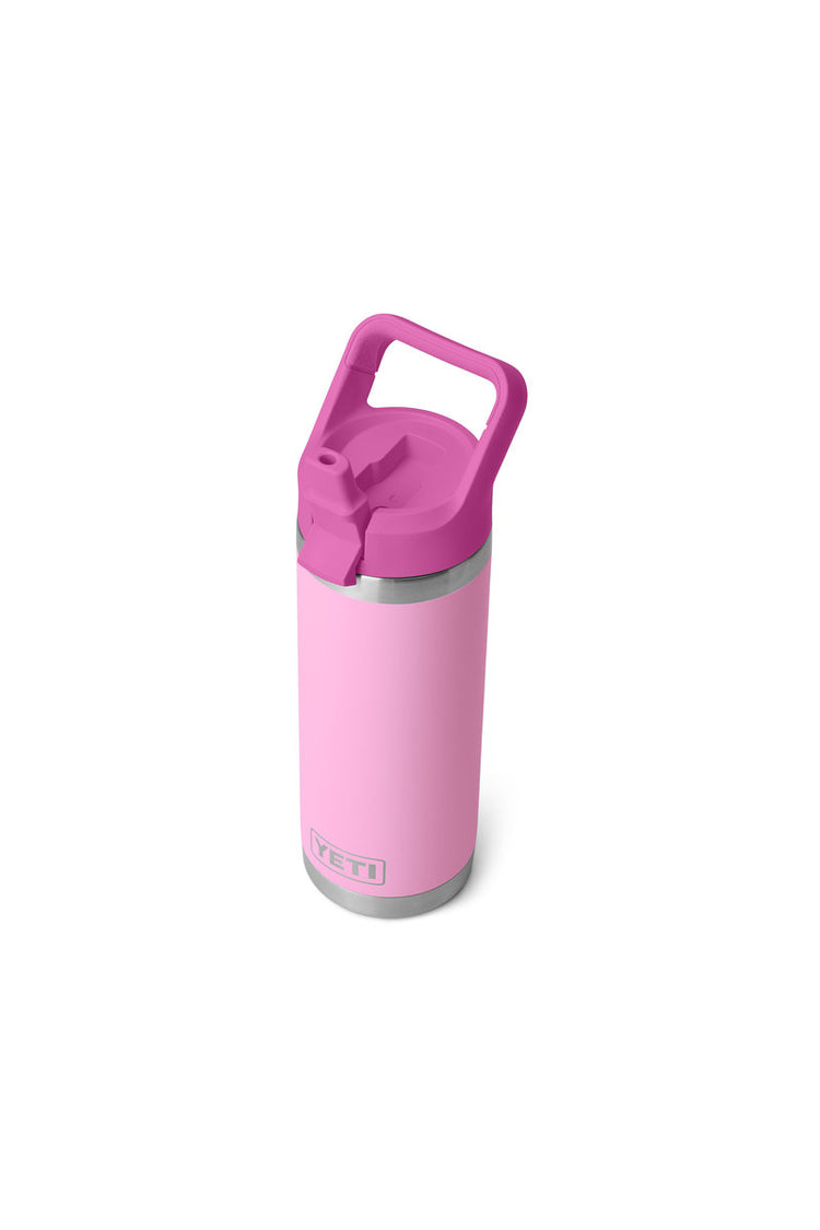 Rambler 18 oz Straw Bottle - Power Pink/ Wildflower Fuchsia - PWWF