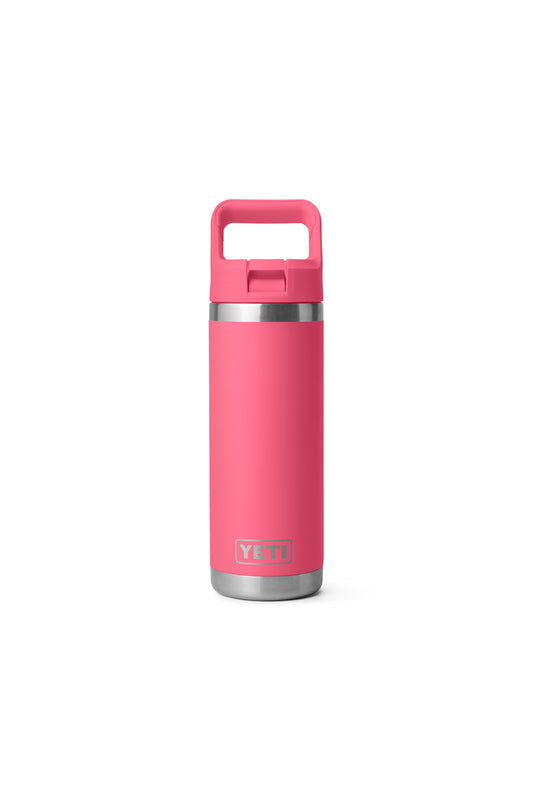 Rambler 18 oz Straw Bottle - Tropical Pink - TPK