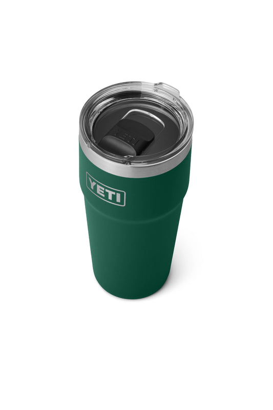 Rambler 20 oz Stackable Cup - Black Forest Green - BFG