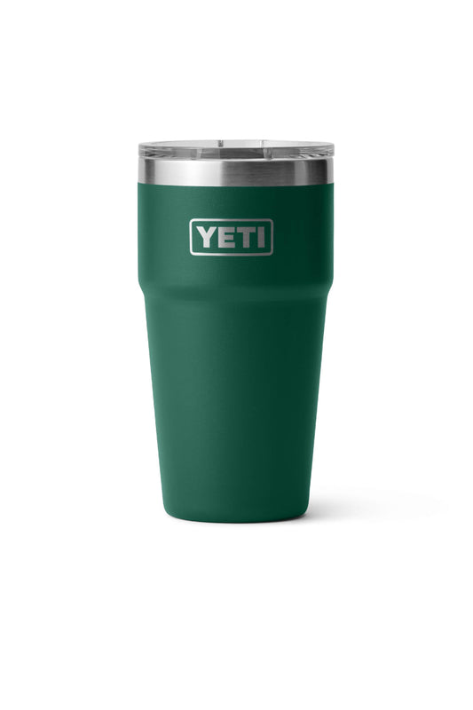 Rambler 20 oz Stackable Cup - Black Forest Green - BFG