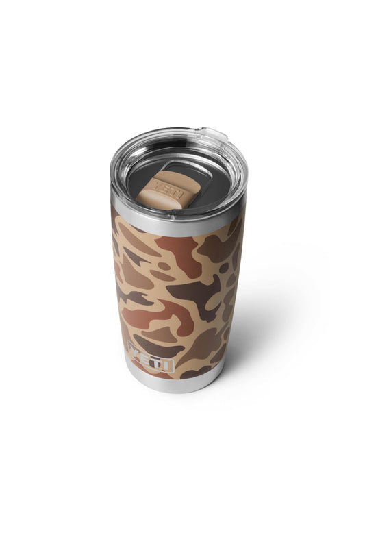 Rambler 20 oz Tumbler - Wetlands Camo - WTC