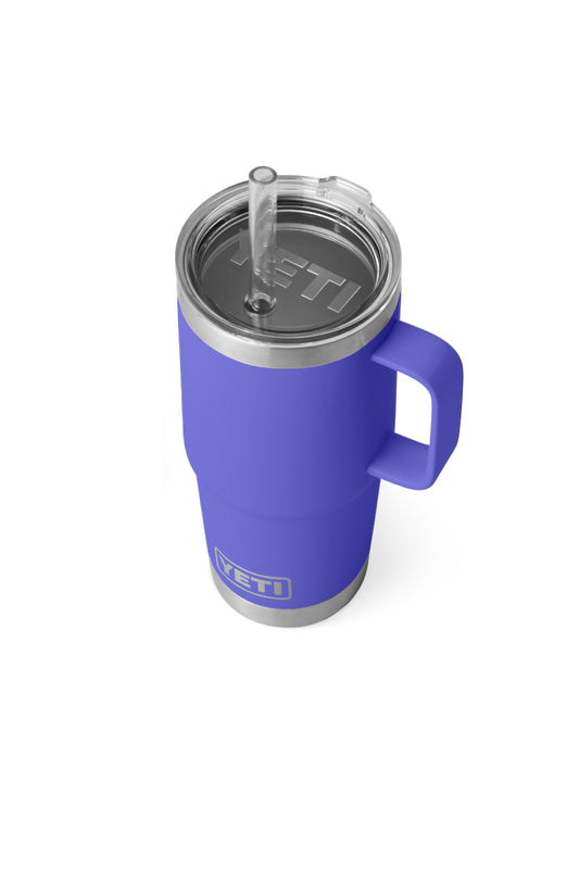 Rambler 25 oz Straw Mug - Ultramarine Violet - UMV
