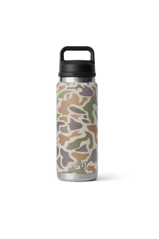 Rambler 26 oz Bottle with Chug Cap - Tan Camo - TNC