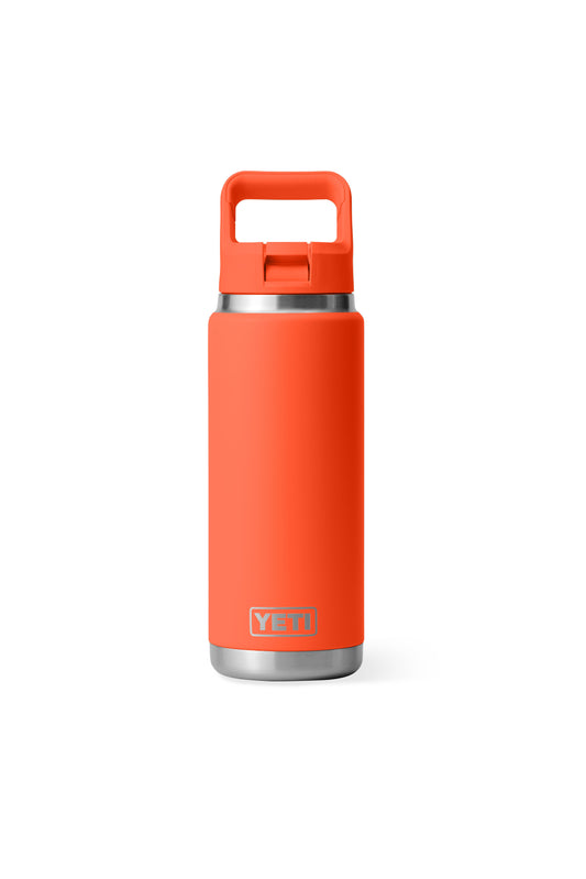 Rambler 26 oz Straw Bottle - Papaya - PAP