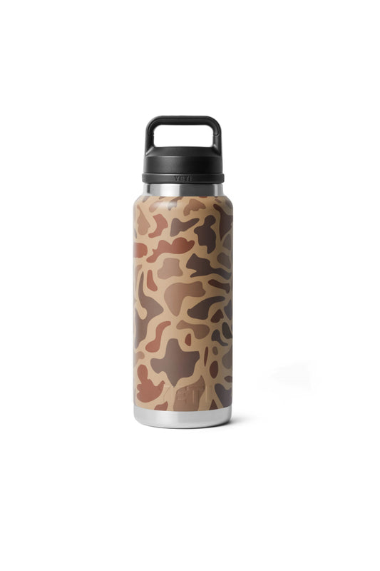 Rambler 36 oz Bottle with Chug Cap - Wetlands Camo - WTC