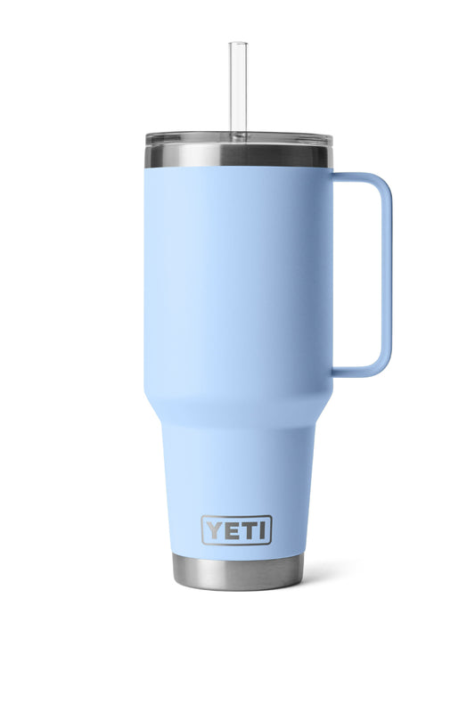 Rambler 42 oz Straw Mug - Big Sky Blue - BSB