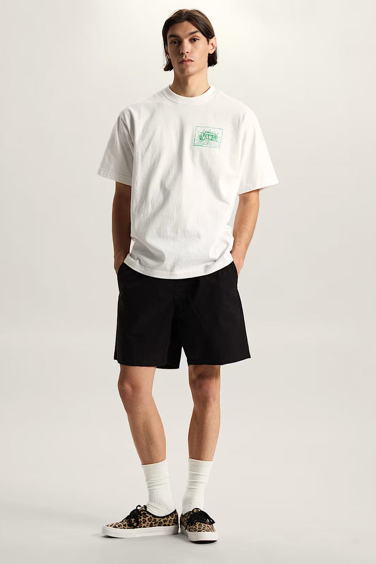 Range Relaxed Elastic Shorts - BLK