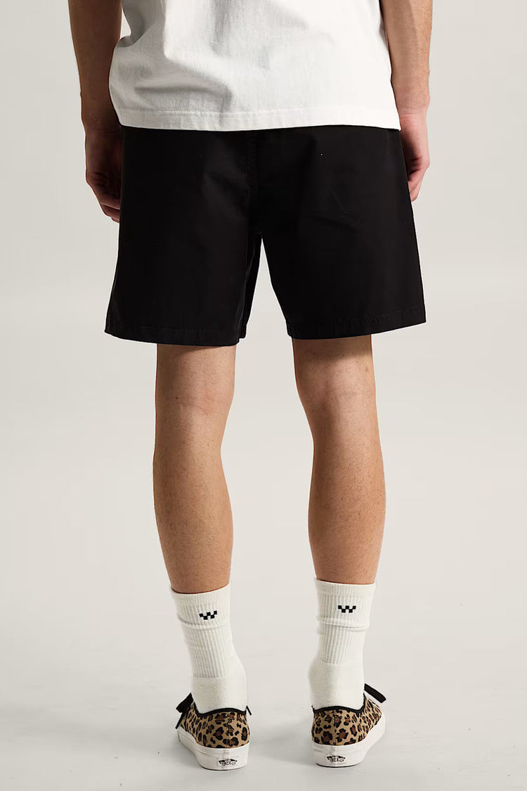 Range Relaxed Elastic Shorts - BLK