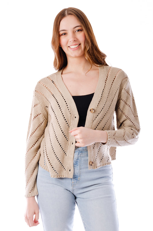 Raya Crochet Cardigan - SND