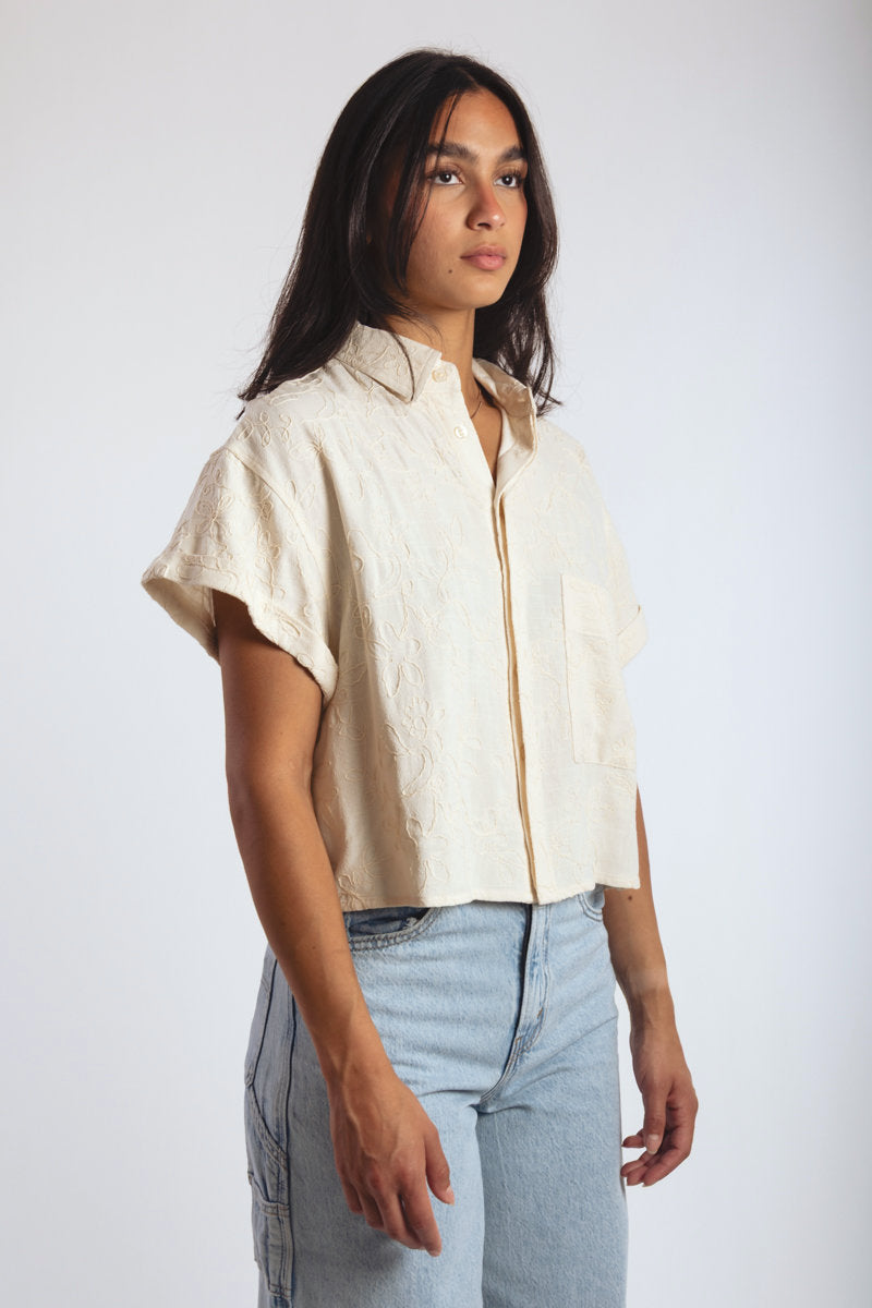 Linda Linen Shirt - NAT