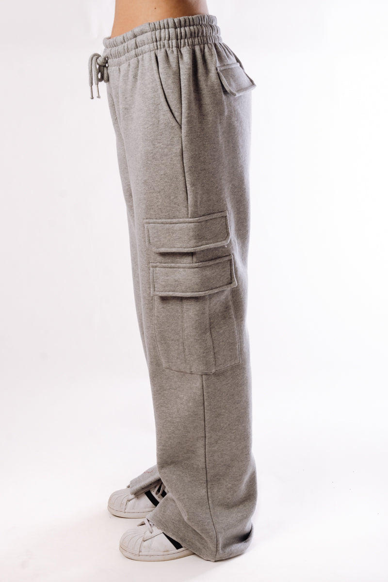 Relax Cargo Wide Leg Pants - HGR