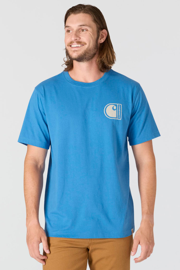 Relaxed Fit C Graphic Tee - HZB