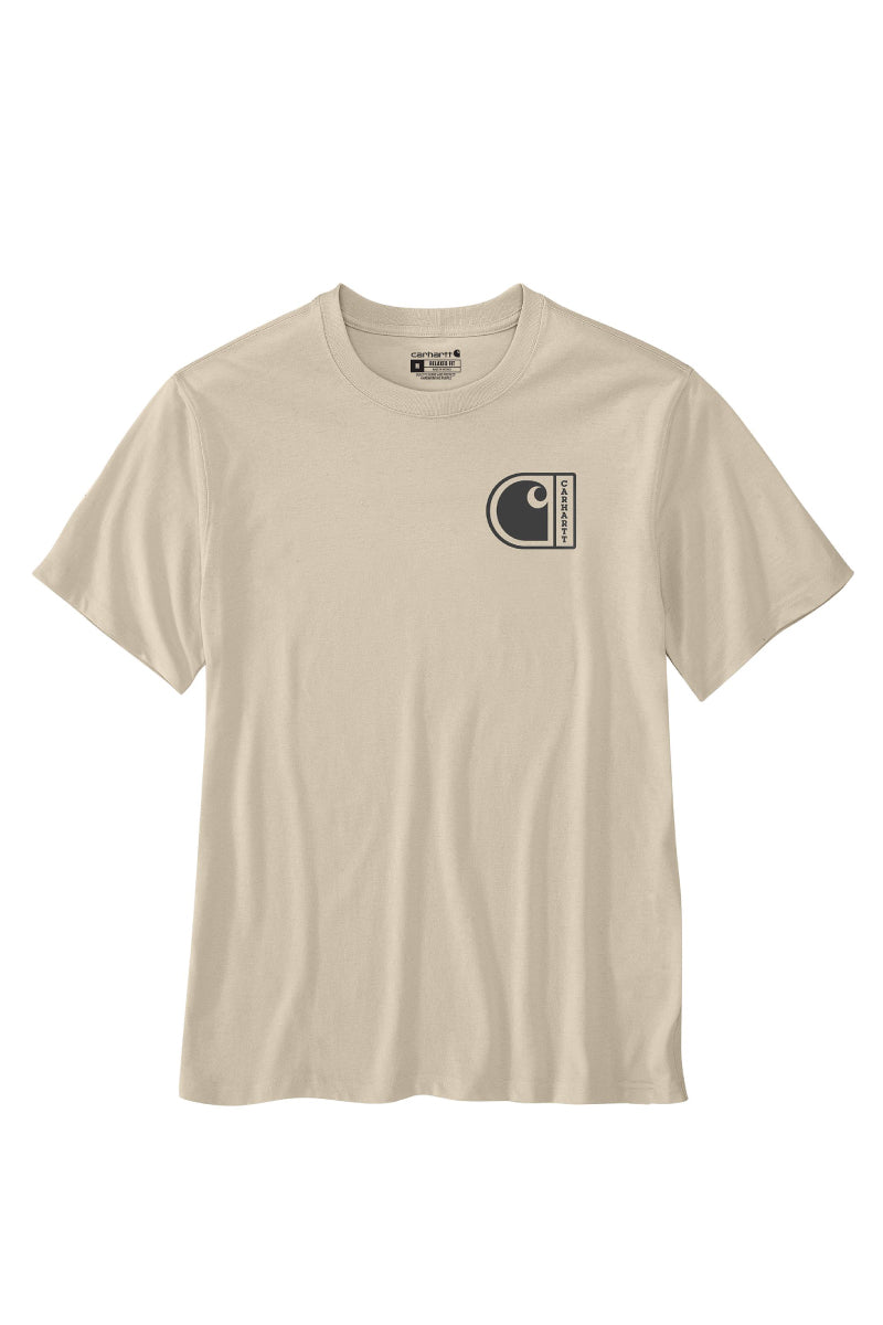 Relaxed Fit C Graphic Tee - OAT