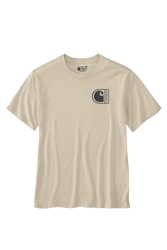 Relaxed Fit C Graphic Tee - OAT