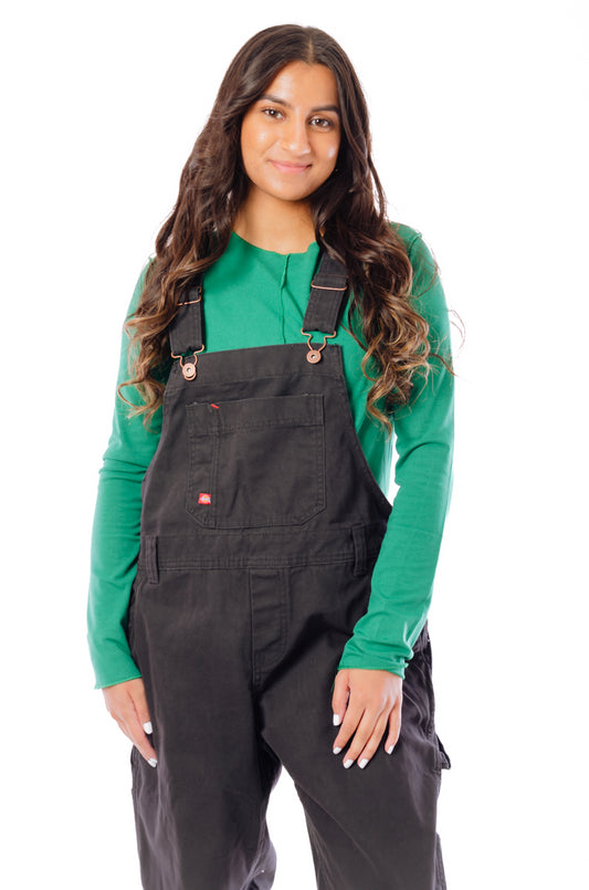 Relaxed Fit Bib Overalls - 34