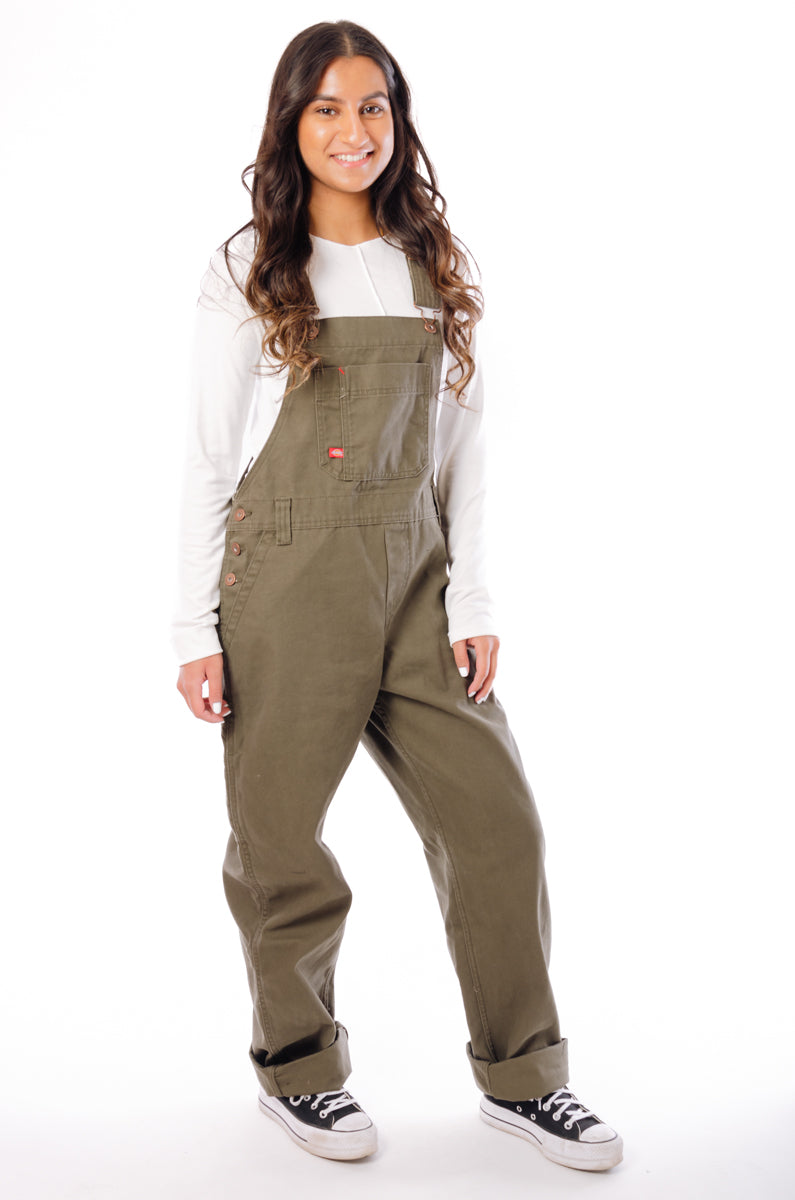 Relaxed Fit Bib Overalls - 34