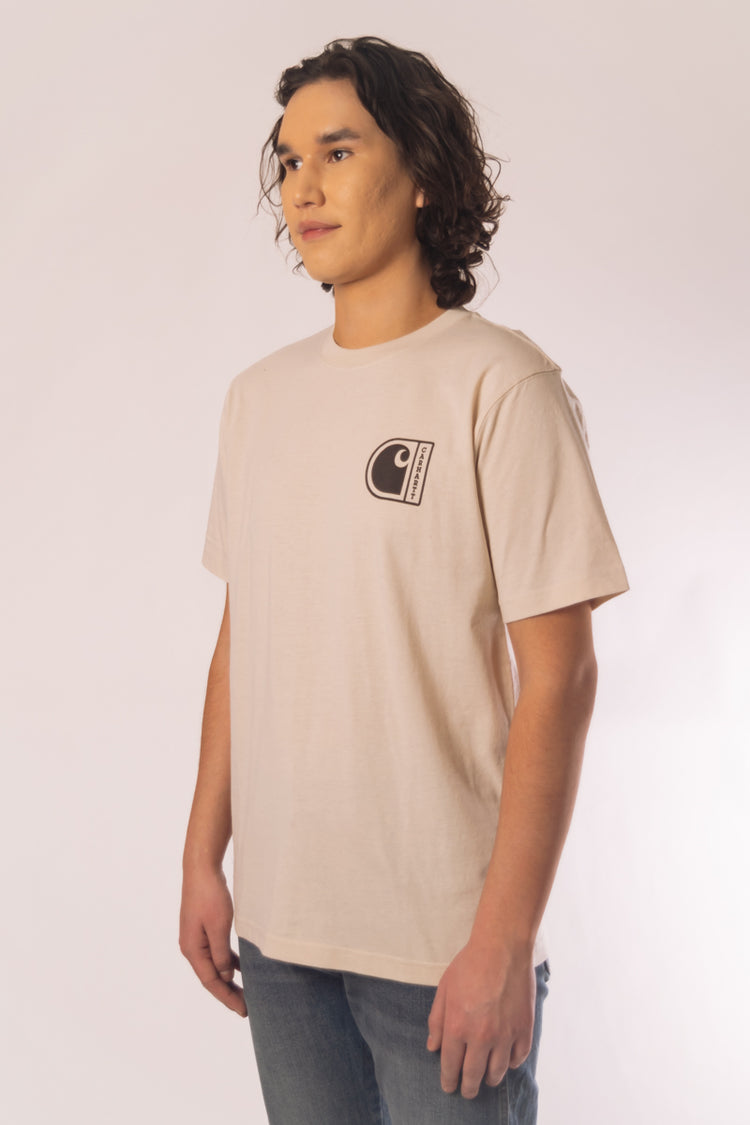 Relaxed Fit C Graphic Tee - OAT