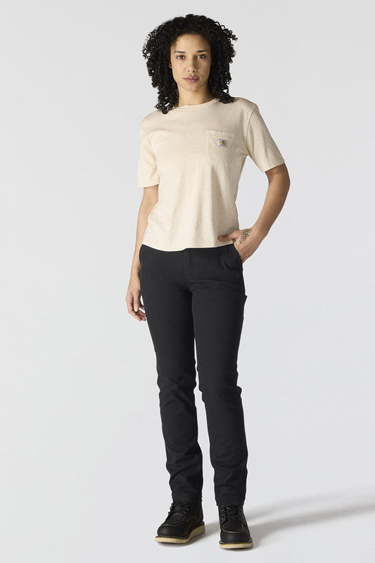 Relaxed Fit Canvas Pants - 31-32