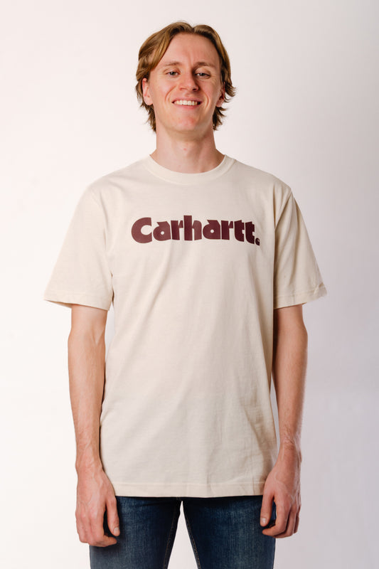 Relaxed Fit Lightweight Logo Tee - OAT