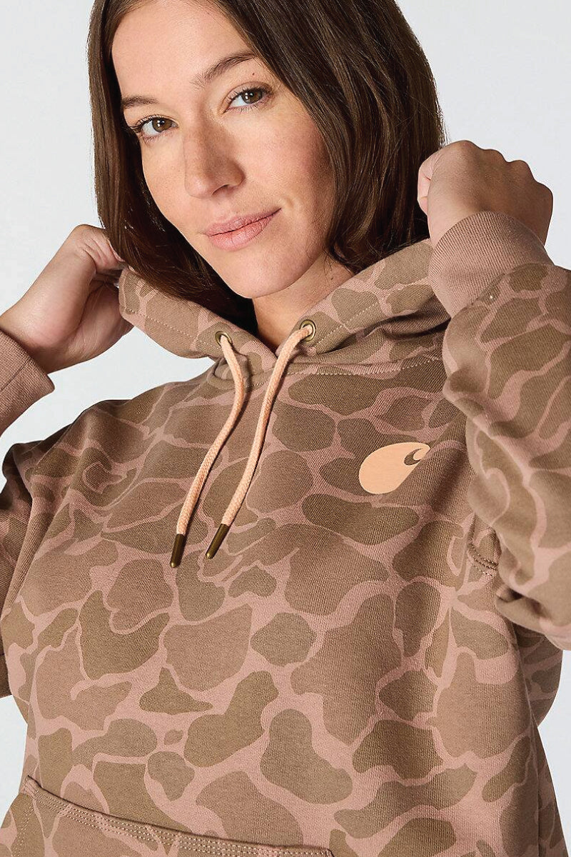 Relaxed Fit Midweight Logo Sleeve Printed Hoodie - SSE